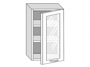 19.50.3 Шкаф настенный (h=913) на 500мм с 1-ой стекл. дверцей в Лангепасе - langepas.магазин96.com | фото