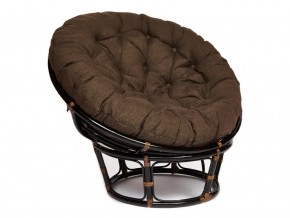 Кресло Papasan 23/01 W с подушкой Antique brown, ткань Коричневый в Лангепасе - langepas.магазин96.com | фото