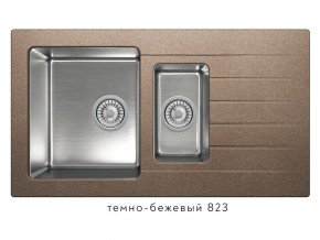 Мойка комбинированная Tolero twist TTS-890 Темно-бежевый 823 в Лангепасе - langepas.магазин96.com | фото