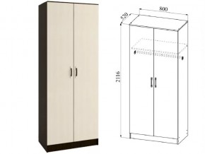 Шкаф 2 двери Ронда ШКР800.1 венге/дуб белфорт в Лангепасе - langepas.магазин96.com | фото