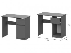 Стол письменный 900 Денвер Графит серый в Лангепасе - langepas.магазин96.com | фото